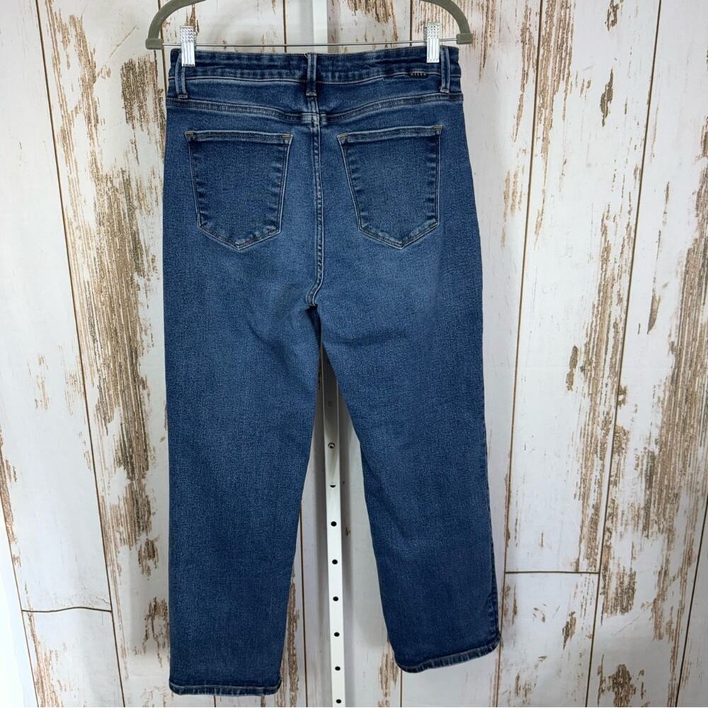 Risen Jeans, Crossover Classic Blue Straight Leg Women's Jeans. Size 13/31. - Picture 4 of 6